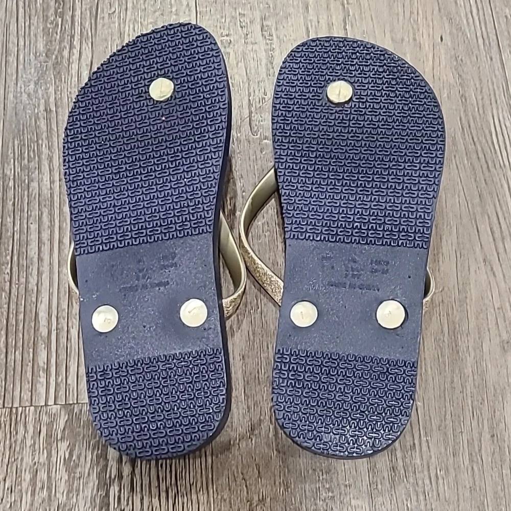 Capelli of New York Sparkle & Shine Flip Flops Size 3-4